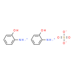 ChemSpider 2D Image | o-Aminophenol sulfate | C12H16N2O6S