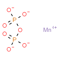 ChemSpider 2D Image | Manganese(IV) pyrophosphate | MnO7P2