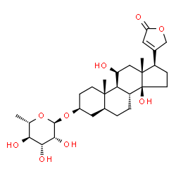 ChemSpider 2D Image | Mallogenin-3-o-alpha-L-rhamnopyranoside | C29H44O9