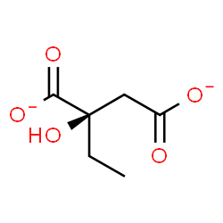 ChemSpider 2D Image | (R)-2-ethylmalate | C6H8O5
