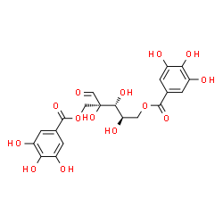ChemSpider 2D Image | Hamamelitannin | C20H20O14