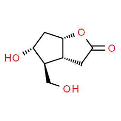 ChemSpider 2D Image | (-)-Corey lactone | C8H12O4