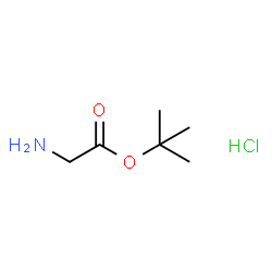 ChemSpider 2D Image | tert-Butyl glycinate hydrochloride | C6H14ClNO2