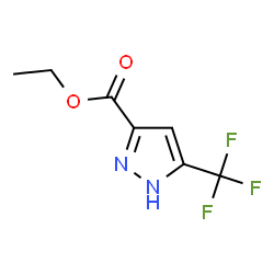 ChemSpider 2D Image | Ethyl 5-(trifluoromethyl)-1H-pyrazole-3-carboxylate | C7H7F3N2O2
