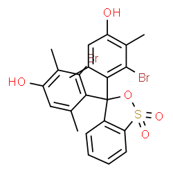 ChemSpider 2D Image | Bromoxylenol Blue | C23H20Br2O5S