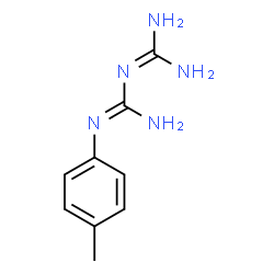 ChemSpider 2D Image | 1-(Diaminomethylene)-2-(4-methylphenyl)guanidine | C9H13N5