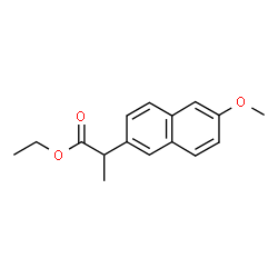 ChemSpider 2D Image | Naproxen ethyl ester | C16H18O3