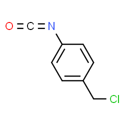 ChemSpider 2D Image | 4-(Chloromethyl)Phenyl Isocyanate | C8H6ClNO
