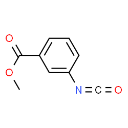 ChemSpider 2D Image | Methyl 3-isocyanatobenzoate | C9H7NO3