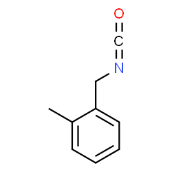ChemSpider 2D Image | 2-METHYLBENZYL ISOCYANATE | C9H9NO