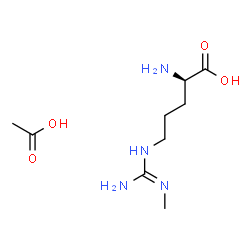 ChemSpider 2D Image | D-NMMA (acetate) | C9H20N4O4