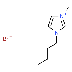 ChemSpider 2D Image | 1-Butyl-3-methylimidazolium Bromide | C8H15BrN2