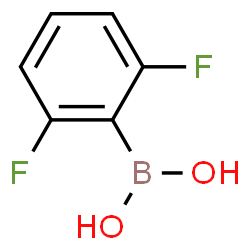 ChemSpider 2D Image | 2,6-Difluorophenylboronic acid | C6H5BF2O2