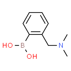 ChemSpider 2D Image | {2-[(Dimethylamino)methyl]phenyl}boronic acid | C9H14BNO2