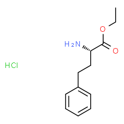 ChemSpider 2D Image | Ethyl L-homoalaninate HCl | C12H18ClNO2