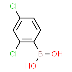 ChemSpider 2D Image | 2,4-Dichlorophenylboronic acid | C6H5BCl2O2