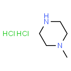 ChemSpider 2D Image | 1-Methylpiperazine dihydrochloride | C5H14Cl2N2
