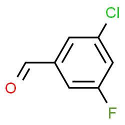 ChemSpider 2D Image | 3-Chloro-5-fluorobenzaldehyde | C7H4ClFO