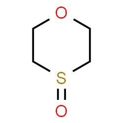 ChemSpider 2D Image | 1,4-Oxathiane oxide | C4H8O2S