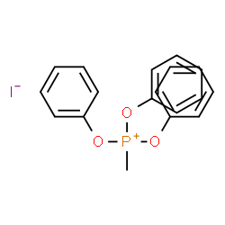 ChemSpider 2D Image | Triphenyl phosphite methoiodide | C19H18IO3P