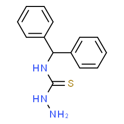 ChemSpider 2D Image | 3-AMINO-1-(DIPHENYLMETHYL)THIOUREA | C14H15N3S