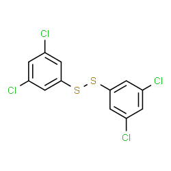 ChemSpider 2D Image | Bis-3,5-Dichlorophenyl disulfide | C12H6Cl4S2