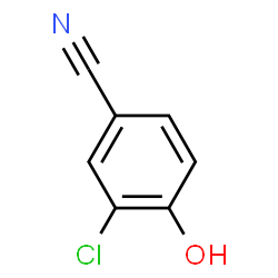 ChemSpider 2D Image | 3-Chloro-4-hydroxybenzonitrile | C7H4ClNO