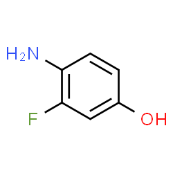 ChemSpider 2D Image | 4-Amino-3-fluorophenol | C6H6FNO