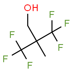 ChemSpider 2D Image | 2,2-Bis(trifluoromethyl)propanol | C5H6F6O