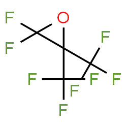 ChemSpider 2D Image | 2,2-DIFLUORO-3,3-BIS(TRIFLUOROMETHYL)OXIRANE | C4F8O