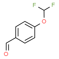 ChemSpider 2D Image | 4-(Difluoromethoxy)benzaldehyde | C8H6F2O2