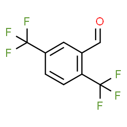 ChemSpider 2D Image | 2,5-Bis(trifluoromethyl)benzaldehyde | C9H4F6O