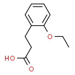 ChemSpider 2D Image | 3-(2-Ethoxyphenyl)propanoic acid | C11H14O3