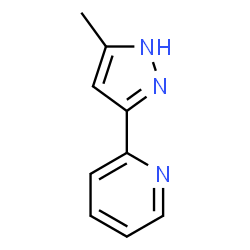 ChemSpider 2D Image | 2-(5-Methyl-3-pyrazolyl)pyridine | C9H9N3