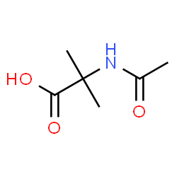 ChemSpider 2D Image | N-Acetyl-2-methylalanine | C6H11NO3