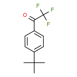 ChemSpider 2D Image | 1-(4-tert-Butylphenyl)-2,2,2-trifluoroethanone | C12H13F3O