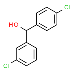 ChemSpider 2D Image | (3-Chlorophenyl)(4-chlorophenyl)methanol | C13H10Cl2O