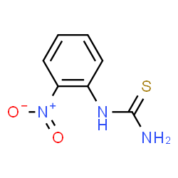 ChemSpider 2D Image | 1-(2-Nitrophenyl)thiourea | C7H7N3O2S