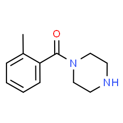 ChemSpider 2D Image | 1-(2-methylbenzoyl)piperazine | C12H16N2O