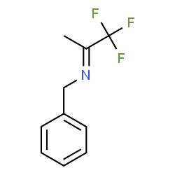 ChemSpider 2D Image | (2E)-N-Benzyl-1,1,1-trifluoro-2-propanimine | C10H10F3N