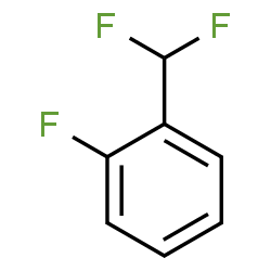 ChemSpider 2D Image | 1-(Difluoromethyl)-2-fluorobenzene | C7H5F3