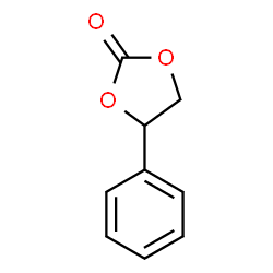 ChemSpider 2D Image | 4-Phenyl-1,3-dioxolan-2-one | C9H8O3