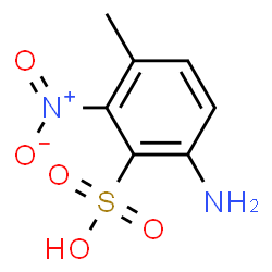 ChemSpider 2D Image | 4-AMINO-2-NITRO-3-TOLUENESULFONIC ACID | C7H8N2O5S