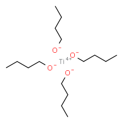 ChemSpider 2D Image | titanium butoxide | C16H36O4Ti