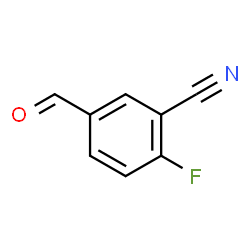 ChemSpider 2D Image | 2-Fluoro-5-formylbenzonitrile | C8H4FNO