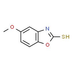 ChemSpider 2D Image | 5-methoxybenzoxazole-2-thiol | C8H7NO2S