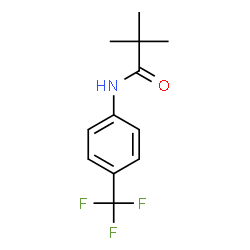 ChemSpider 2D Image | N-Pivaloyl 4-(trifluoromethyl)aniline | C12H14F3NO