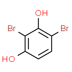 ChemSpider 2D Image | 2,4-dibromoresorcinol | C6H4Br2O2