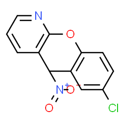 ChemSpider 2D Image | 2-(4-Chloro-2-methylphenoxy)-3-nitropyridine | C12H9ClN2O3