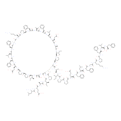 ChemSpider 2D Image | VIR-576 | C224H322N42O51S2
